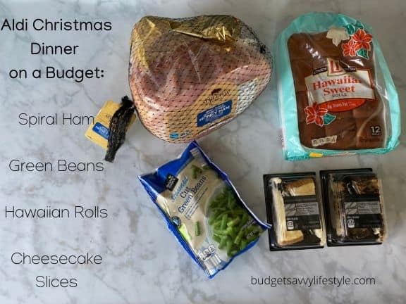 Christmas Dinner on a Budget at Aldi