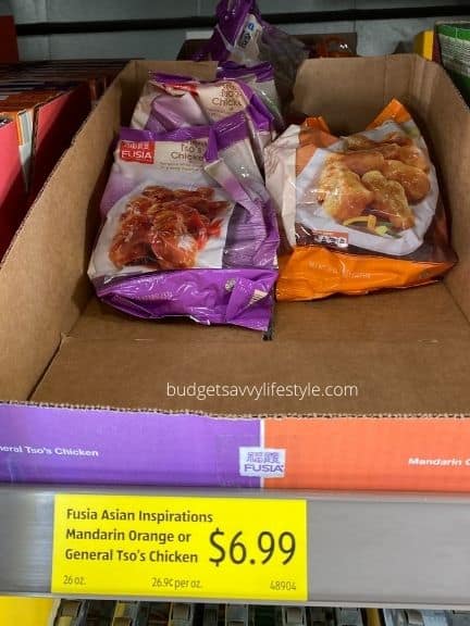 Aldi Fusia Asian Inspiration General Tso s Chicken Review Budget 